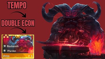 FASTEST LEVEL 10 EVER??? | 3-STAR ORNN PRINTS INFINITE ARTIFACTS | TEAMFIGHT TACTICS SET 16 PBE