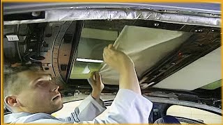Mercedes C-Cl Panoramic Roof Guide Roller Sun Blind Removal And Installation