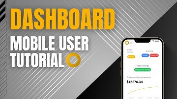 DASHBOARD [Mobile Users] - Cirlehash Hosting Tutorial