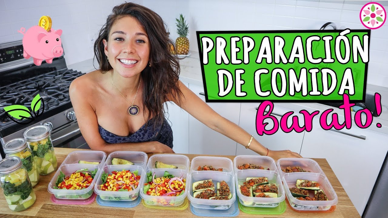 PREPARACIÓN DE COMIDA PARA BAJAR DE PESO - ECONÓMICO!💰Yovana