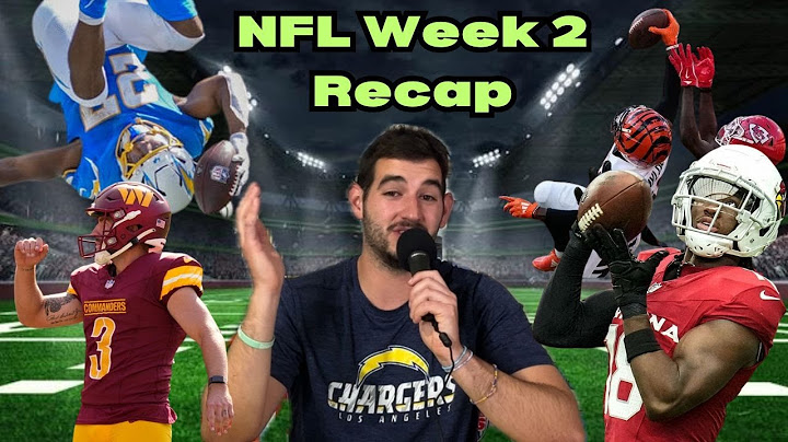 NFL Week 2 Recap: THE SAINTS DID WHAT?!?