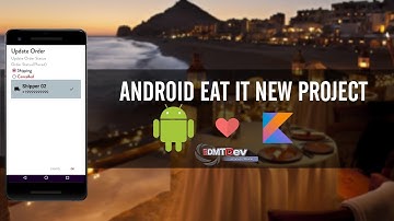 Kotlin Android Tutorial - New Eat It part 50 Select Shipper to ship order
