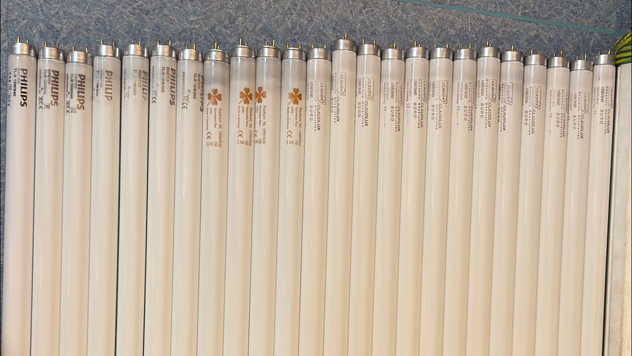 Récupération de Tubes Fluorescents #16