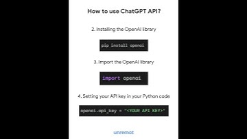 Secrets to Chat GPT API | OpenAI