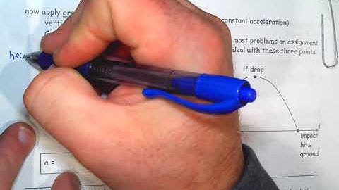 AP Calculus AB 8-9 warm-up / lesson Gravity