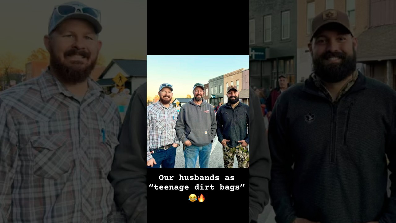 Our husband’s are aging like fine wine 