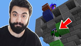 HİLE TAKIMA KARŞI EFSANE OYUN! Minecraft: EKİPLİ BED WARS