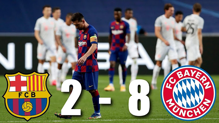Barcelona vs Bayern Munich [2-8], Champions League, Quarter-Final - MATCH REVIEW