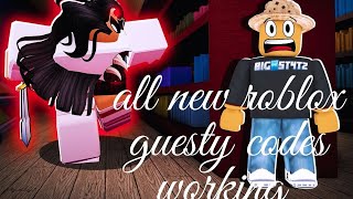ALL 6 NEW GUESTY CODES *FREE GODLYS* Roblox Guesty (Roblox)