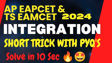 INTEGRATION SUPER SHORT TRICKS WITH PYQ