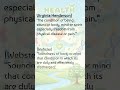 Health | Definition of health| Oxford dictionary| Virginia Henderson | WHO | #nursingstudents