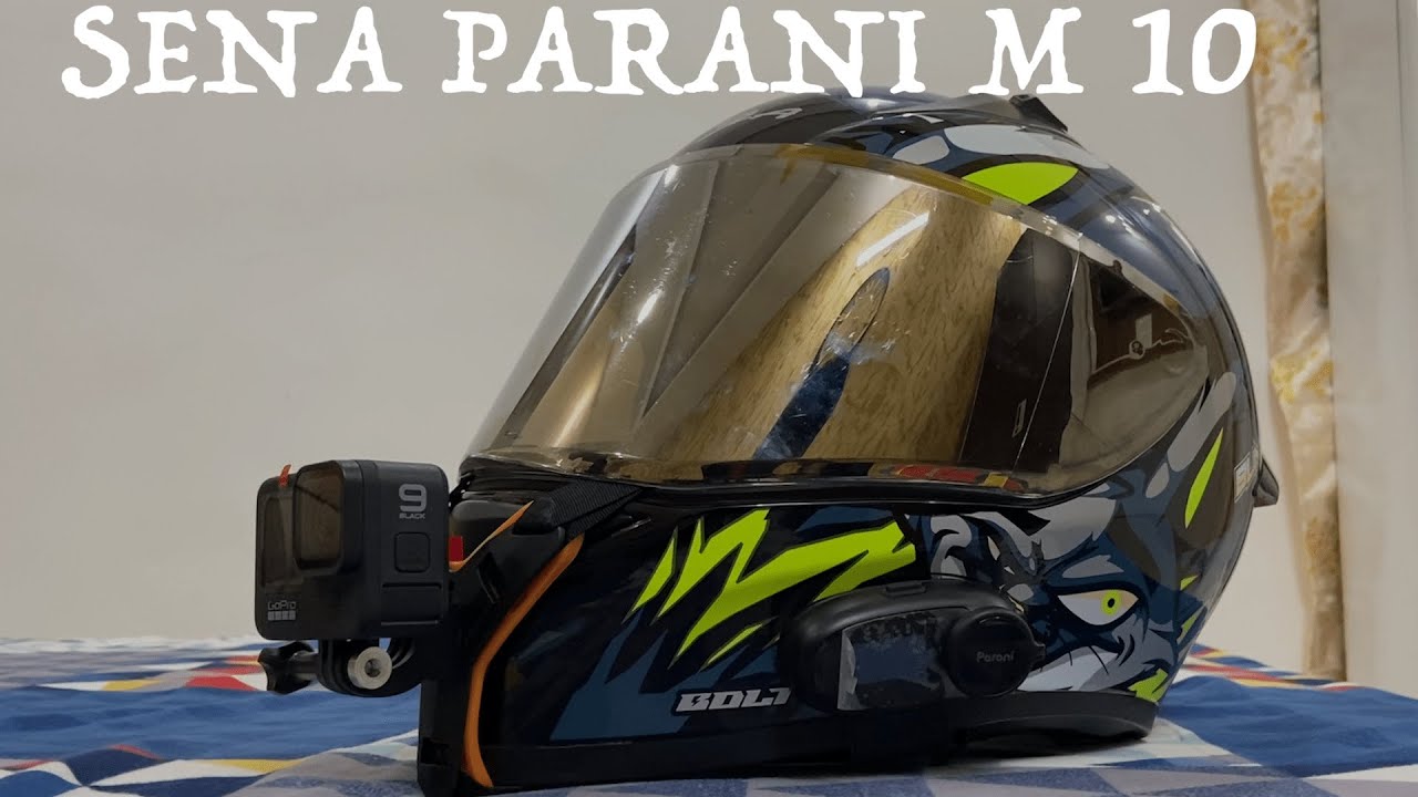 Parani M10 Motorcycle Intercom by SENA | GoPro Hero 9 Black Unboxing & First Impressions 