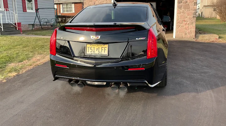 ATS-V Cold Start Exhaust Clip