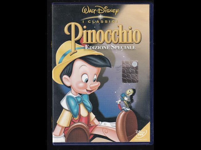 Apertura DVD Pinocchio - YouTube