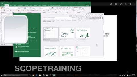Excel multiple windows