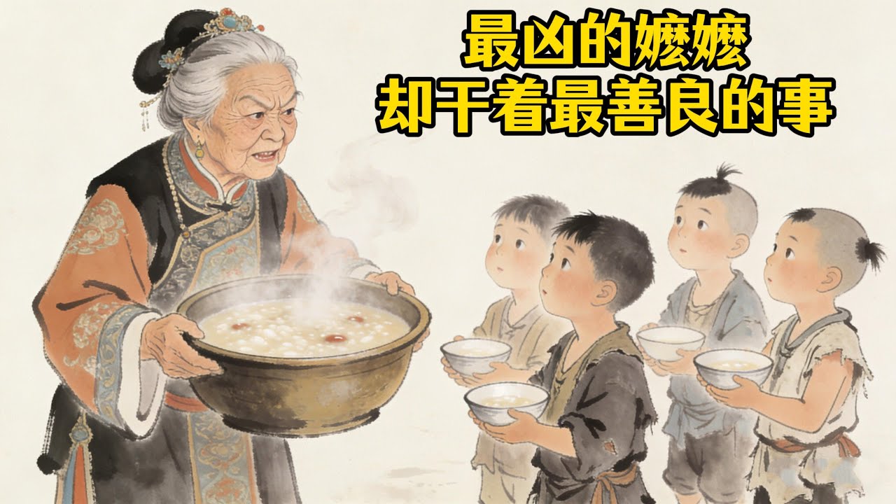太后身邊最兇惡的老嬤嬤，每天偷偷將剩飯送給宮外挨餓的孩子。災年時，那群孩子已成將領，他們運來的糧食救了整個京城...  #古偶 #故事会 #心灵鸡汤 #宫斗 #故事会