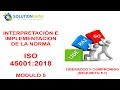 ISO 45001 INTERPRETACION E IMPLEMENTACION MODULO 5 Requisito 5 1