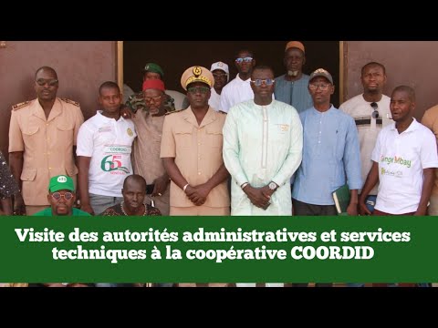 Visite des autorités