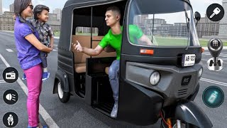Modern Rickshaw Driving Games:Experience the Thrill of Urban Adventure#viral #shorts #short screenshot 5