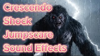 Shock Jumpscare Sound Effects Intense Horror Crescendo Stinger No Copyright
