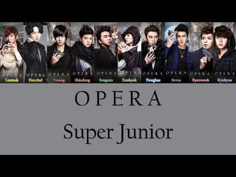 Super Junior Opera Lyrics
