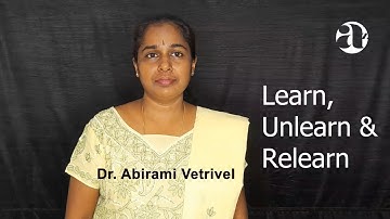 Learn Unlearn and Relearn English #EnglishLearningStation