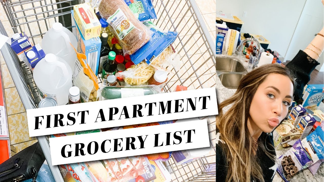 First Apartment Grocery List  The Ultimate List of Kitchen