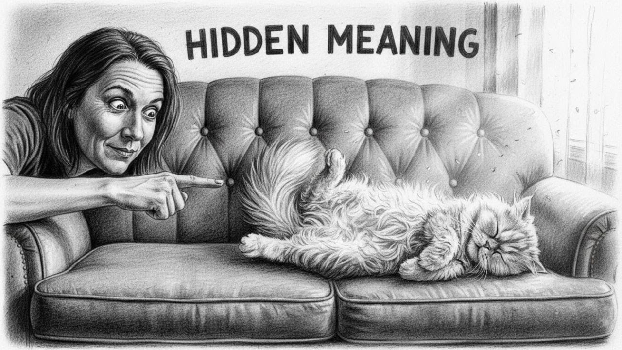 Если ваша кошка спит ВОТ ТАК, это означает одно.