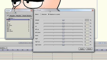 Anime Studio 10 - Pro - Blend Morphs - Tutorial