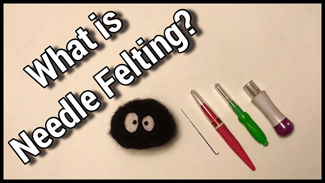 How to Use Needle Felting Tools - Basic Skills of Needle Felting 