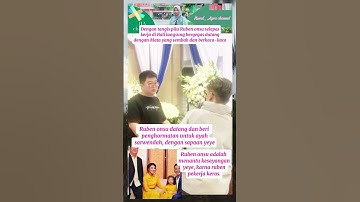 Ruben onsu akhirnya datang juga  #shorts #rubenonsu #keluargaartis #beritaartis #shortvideo #short