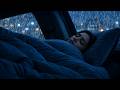 Fall Asleep Fast in Your Car During a Heavy Rainstorm &amp; Powerful Thunder in a Foggy Night Forest