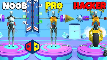 NOOB vs PRO vs HACKER - Merge Cyborg