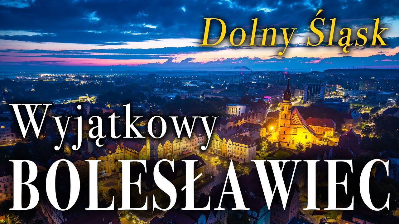 Bolesławiec o świcie.