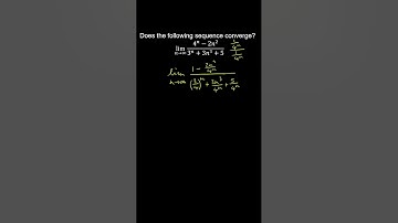 Sequences, Limits, Convergence, Example - AP Calculus BC