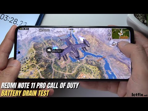 Xiaomi Redmi Note 11 Pro Call of Duty Gaming test | Helio G96, 120Hz Display