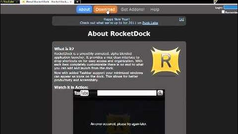 How To: Get Rocketdock 1.3.0