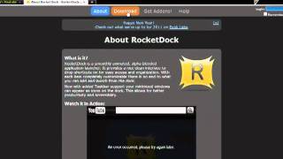How To: Get Rocketdock 1.3.0