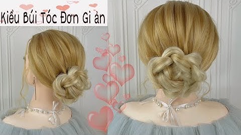 #0162. Kiểu Búi Tóc Đơn Giản Đi Chơi Đi Tiệc #ngọcuyênn #tếttóc #búitóc