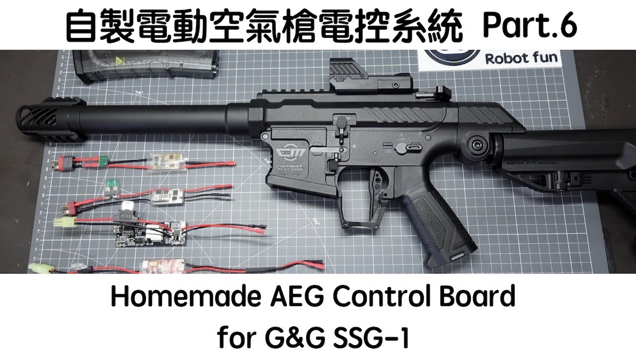 Homemade Aeg Control Board For G G Ssg 1 Popular Airsoft Welcome To The Airsoft World
