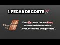 ¿Qué es la Fecha de Corte y de Pago?(Explicado fácil)🗓️. #shorts  #TarjetasDeCredito #HackFinanciero