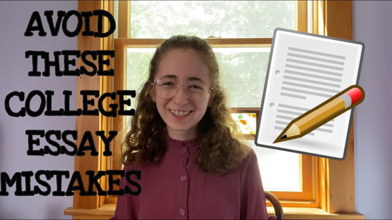 The Best and Worst College Essay Topics YouTube