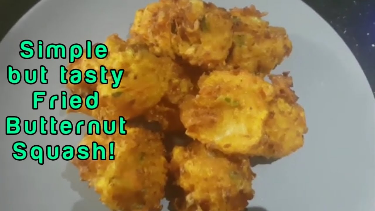 Fried Butternut squash recipe! YouTube