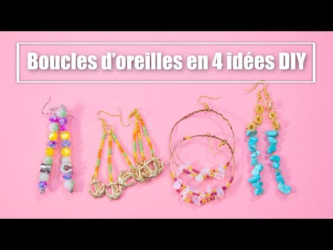 Boucles d'oreilles fantaisie