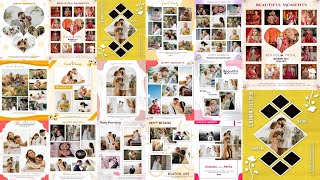 Customize Gift Photo Frames PSD Bundle for Photoshop