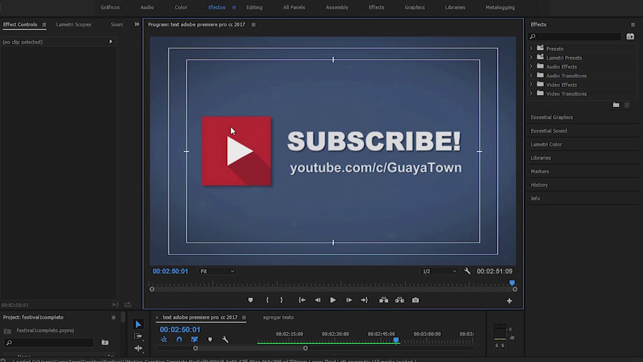 6 ADOBE PREMIER PRO CC 2018 How to Activate SAFE MARGINS YouTube