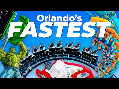 Video: Top 10 W alt Disney World Thrill Rides