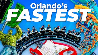 Top 10 Fastest Thrill Rides in Orlando - Disney World, Universal Studios & SeaWorld