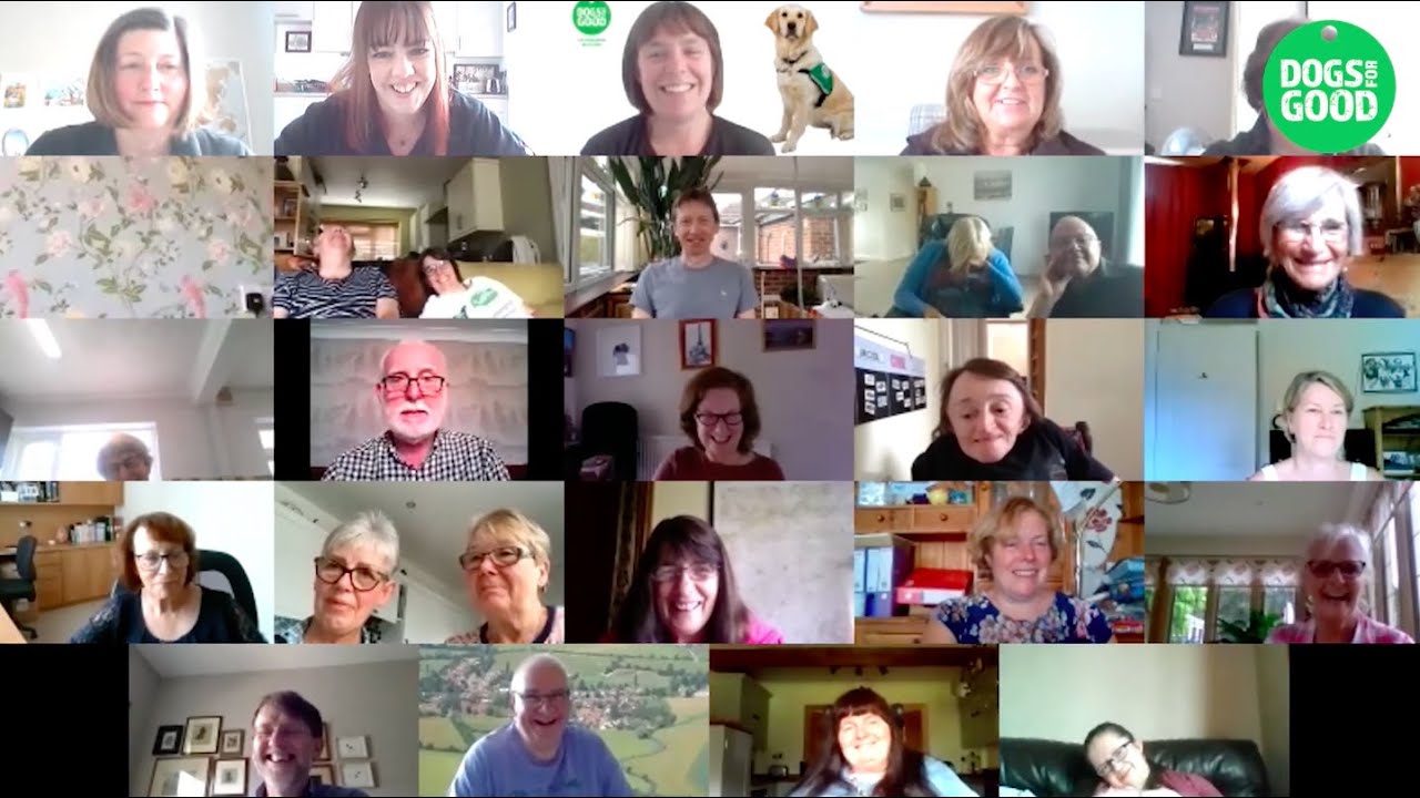 A special thank you from Dogs for Good, Brian Blessed and Andrew Cotter