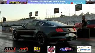 Model X Plaid vs. Mustang GT Drag Race